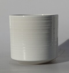 Keramický květináč bílý 13x13cm