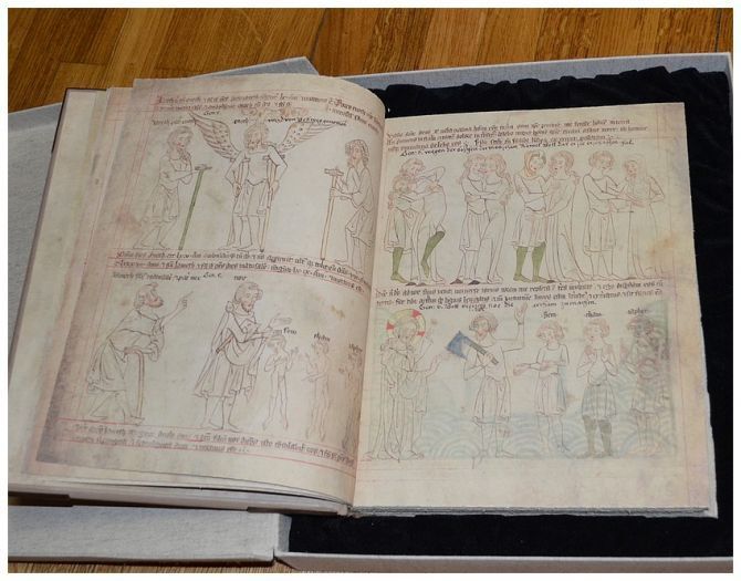 VELISLAVOVA BIBLE vydalo nakladatelství Archa 90