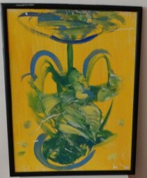 Radek Wiesner - obraz 12 velikost 90 x 70 cm. Signováno. Radek Wiesner - absolvent akademie výtvarných umění v Praze.